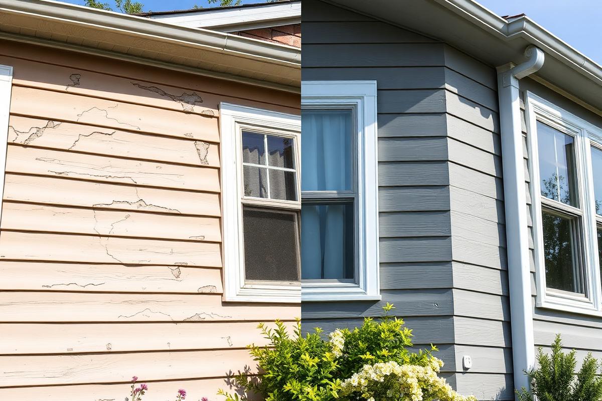 Old Siding → New Siding